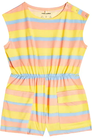 Mini Rodini Combi-short rayée en coton