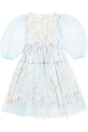 PAADE Robe midi en tulle à fleurs