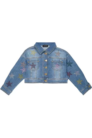MONNALISA Veste en jean à ornements