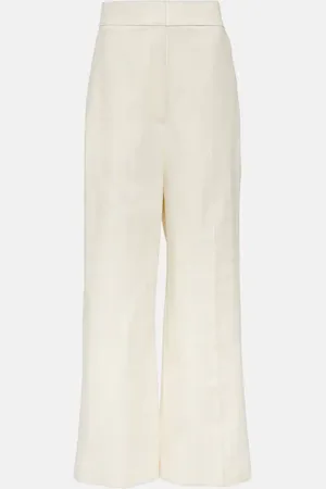Khaite Pantalon ample Banton à taille basse
