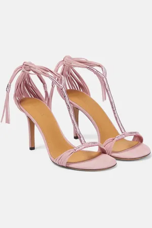Isabel Marant Sandales Anssi en cuir et daim