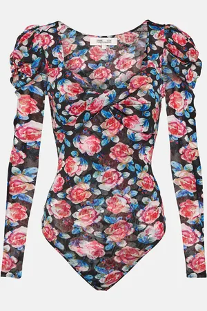Diane von Furstenberg Body Erik à fleurs