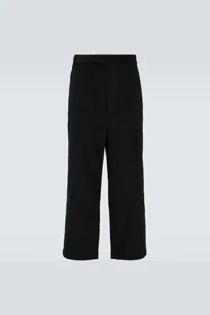Thom Browne Pantalon droit en velours côtelé
