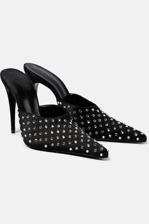 MAGDA BUTRYM Mules en satin à ornements