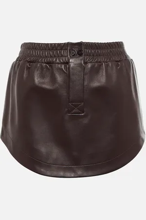 The Attico Mini-jupe en cuir