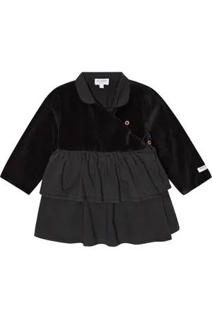 Donsje Bébé – Robe Floisa en coton et velours