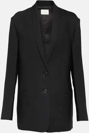 The Row Blazer en laine et mohair