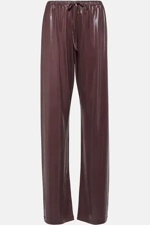 DRIES VAN NOTEN Pantalon ample à taille haute