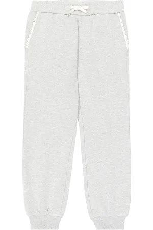 Chloé Chloé Kids Pantalon de survêtement en coton