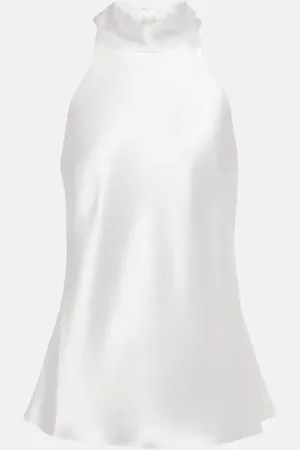GALVAN Top de mariée en satin