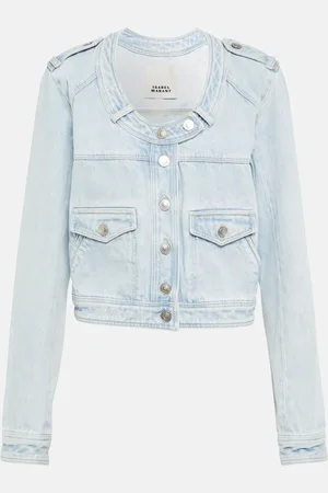 Isabel Marant Veste Valene raccourcie en jean