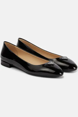 Prada Ballerines en cuir verni