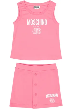 Moschino Ensemble top et jupe imprimés en coton