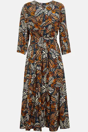Max Mara Robe midi Mantide imprimée en coton