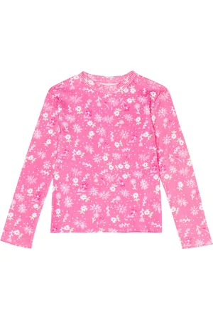 ERL Top en coton à fleurs