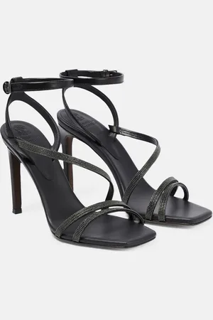 Brunello Cucinelli Sandales en cuir à ornements