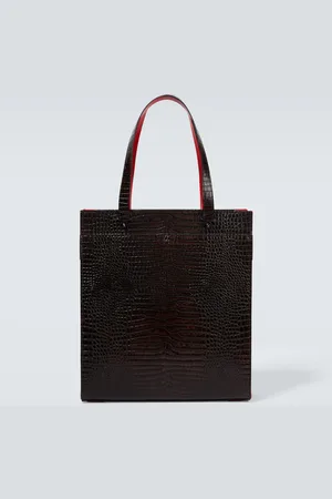 Christian Louboutin Cabas en cuir embossé