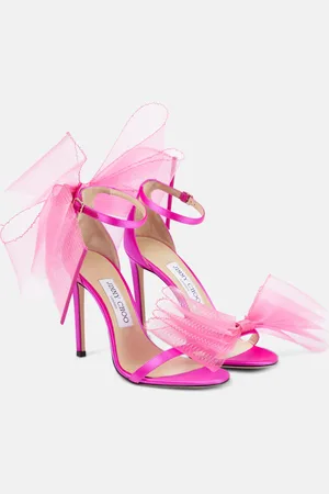 Jimmy Choo Sandales Aveline 100 à nœuds