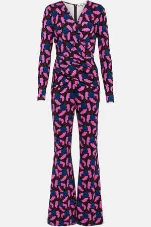 Diane von Furstenberg Combi-pantalon Ursula imprimée