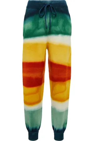 Alanui Pantalon de survêtement Paradise rayé
