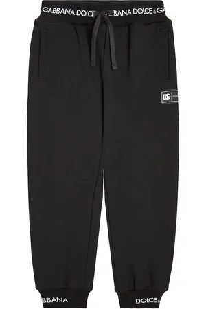 Dolce & Gabbana Pantalon de survêtement en coton à logo