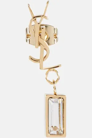 Saint Laurent Boucle d’oreille unique YSL à ornements