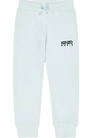 Kenzo Pantalon de survêtement en coton à logo