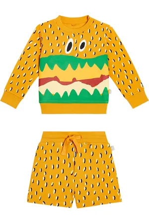 Stella McCartney Bébé – Ensemble sweat-shirt et short en coton