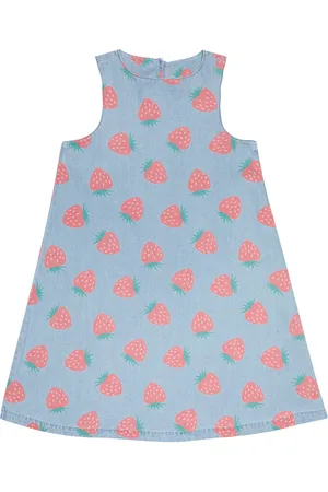 Jelly Mallow Robe Fraise en jean
