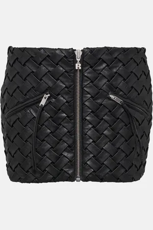 ROTATE Mini-jupe en cuir synthétique