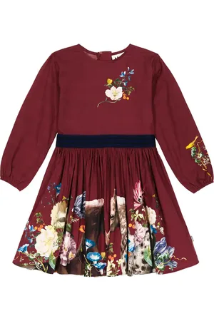 Molo Robe Christine imprimée en coton mélangé