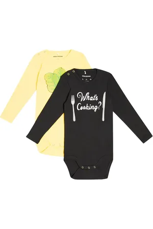 Mini Rodini Bébé – Set de 2 bodys Gastronomic