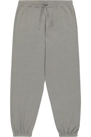 Caramel Pantalon de survêtement Rumex en lin et coton