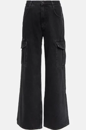 AGOLDE Pantalon cargo Minka à taille haute en jean