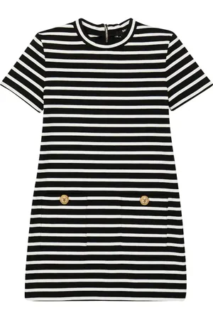 Balmain Robe rayée
