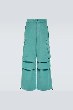 Alanui Pantalon cargo en velours côtelé