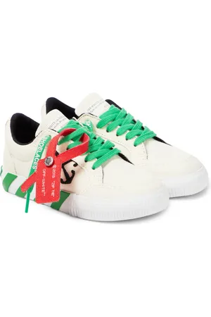 OFF-WHITE Baskets Low Vulcanized en cuir