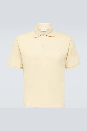Saint Laurent Polo Cassandre en coton mélangé