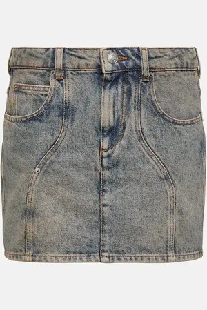 Marant Etoile Mini-jupe Vesna en jean
