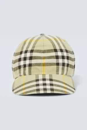 Burberry Casquette Check en coton