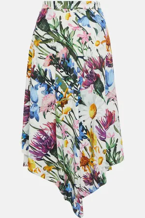 Stella McCartney Jupe midi à fleurs