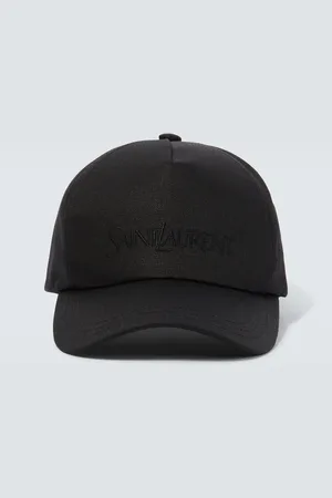 Saint Laurent Casquette en coton à logo