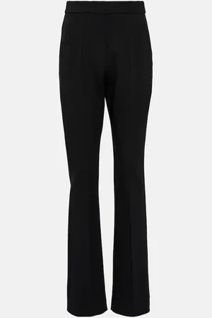 Max Mara Pantalon droit Lari à taille mi-haute