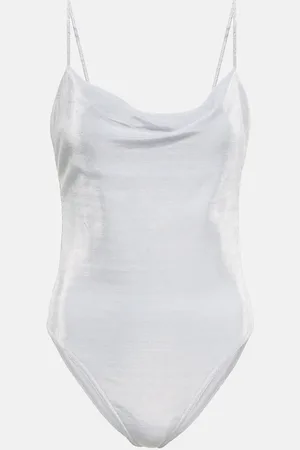 Balmain Body en coton mélangé métallisé