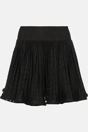Alaïa Alaïa Mini-jupe à taille haute