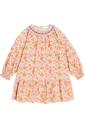 Louise Misha Robe Bahya en velours côtelé à fleurs