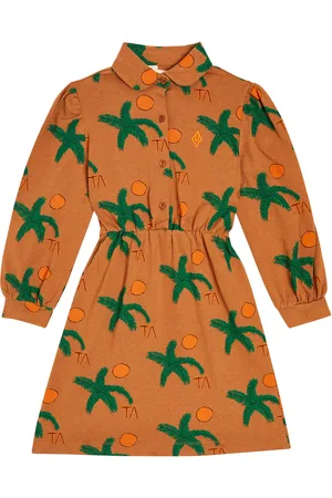The Animals Observatory Robe Pigeon imprimée en coton