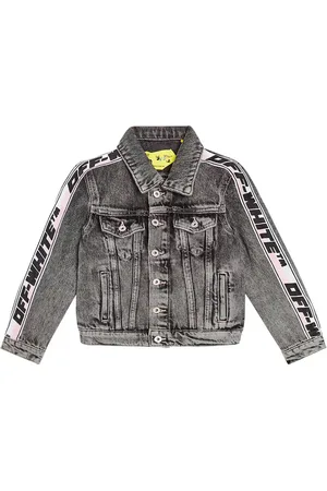OFF-WHITE Veste en jean à logo