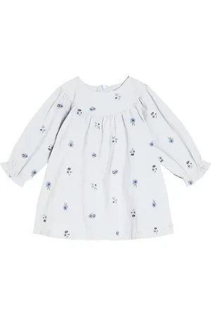 Tartine Et Chocolat Bébé – Robe brodée en velours côtelé