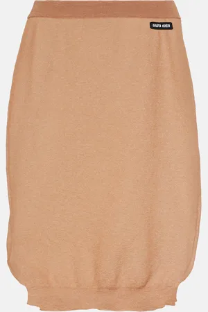 Miu Miu Jupe à logo